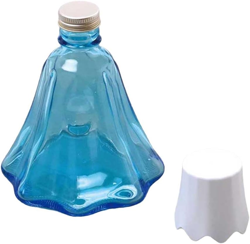 Mount Fuji Glass Bottle with Cap (Made in Japan)