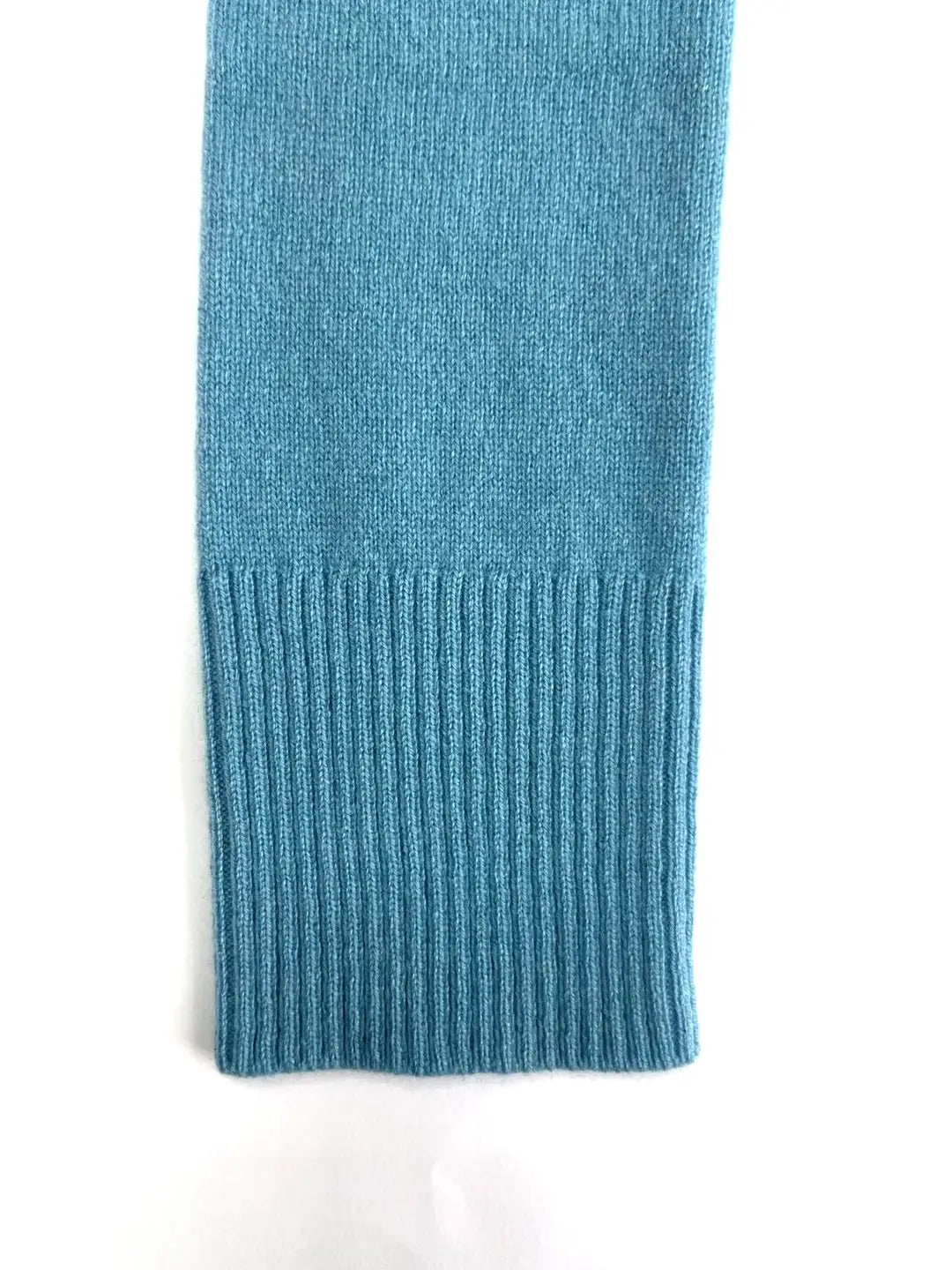 CASHMERE FINGERLESS GLOVES in Blue