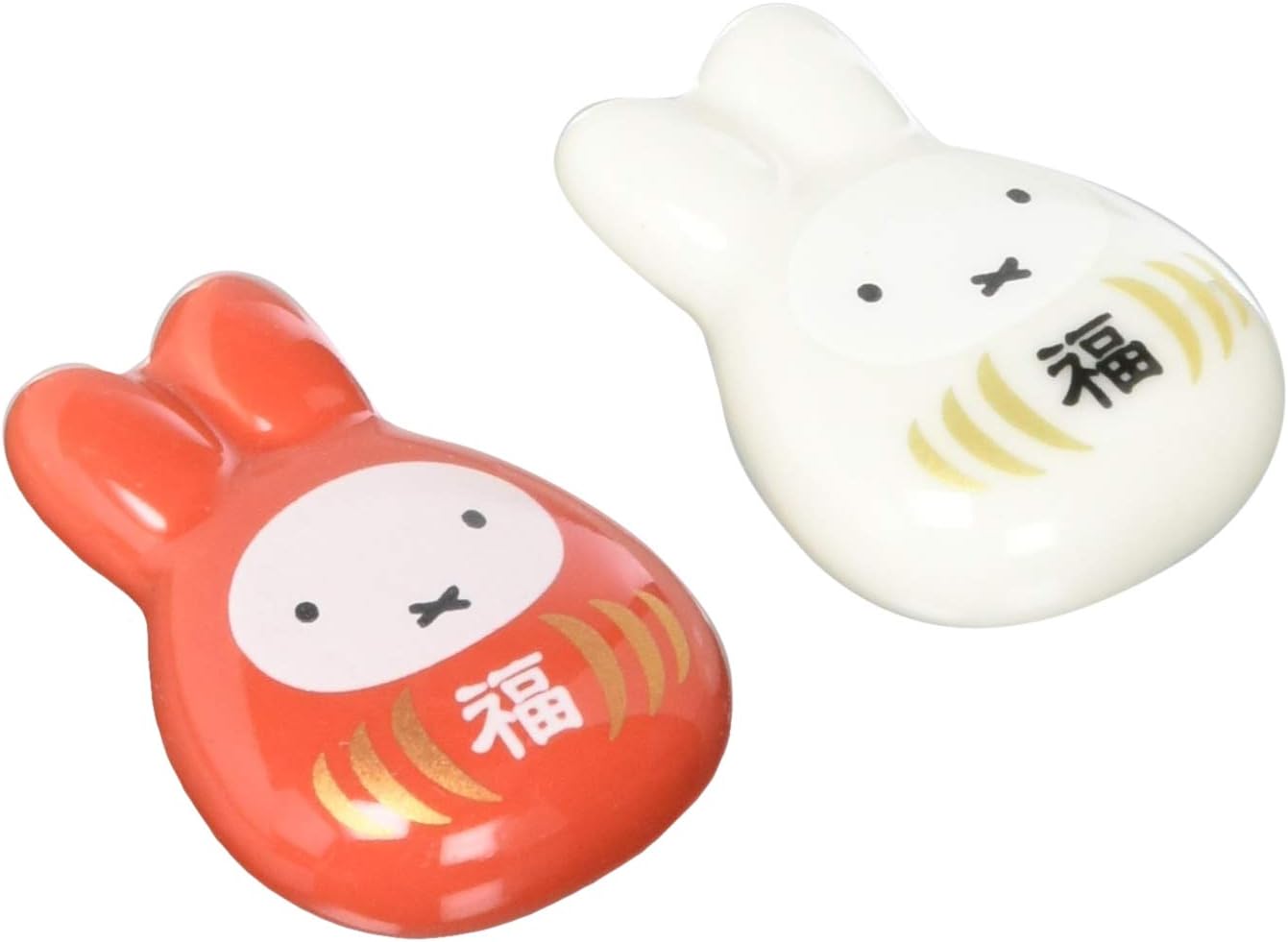 Miffy Red and White Chopstick Rest Set