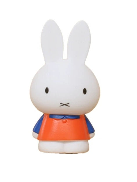 Miffy in orange and blue finger puppet figure