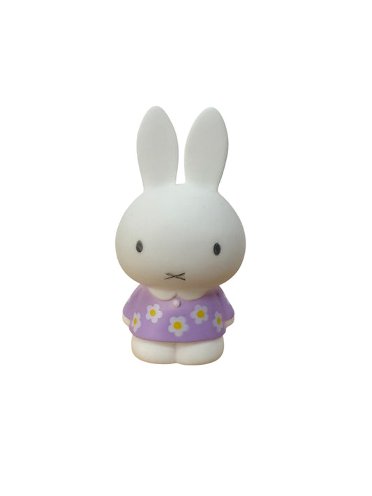 Miffy in Lilac Floral Dress Figure Puppet Figure