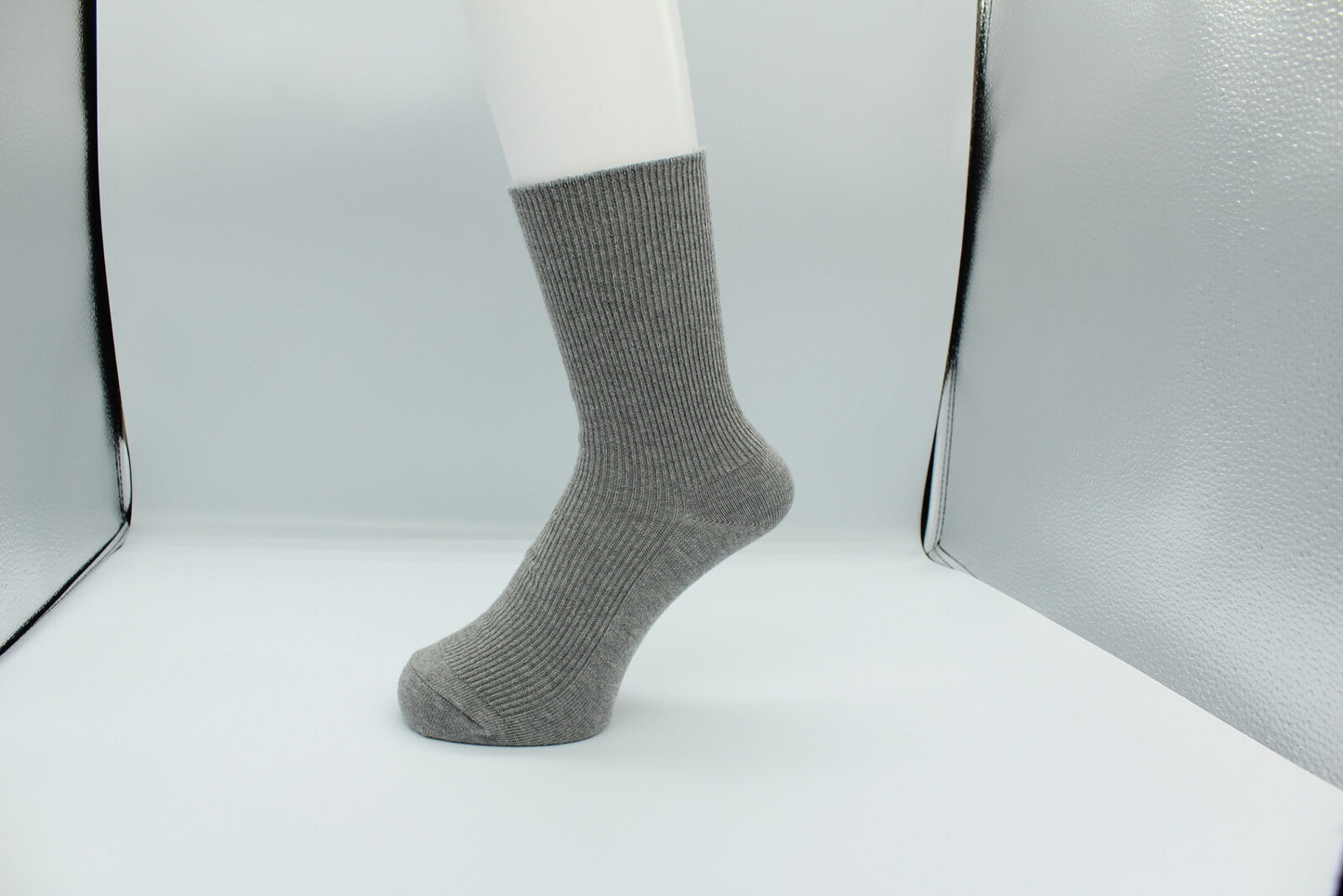 Japanese Ribbed Crew Socks