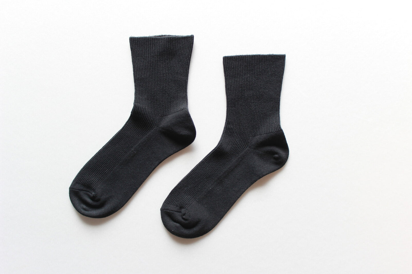 Japanese Ribbed Crew Socks