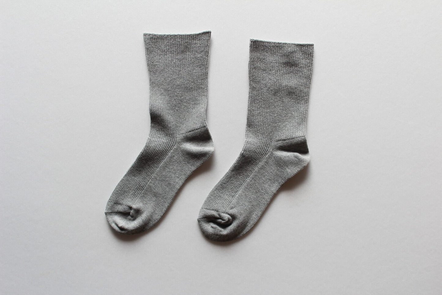 Japanese Ribbed Crew Socks