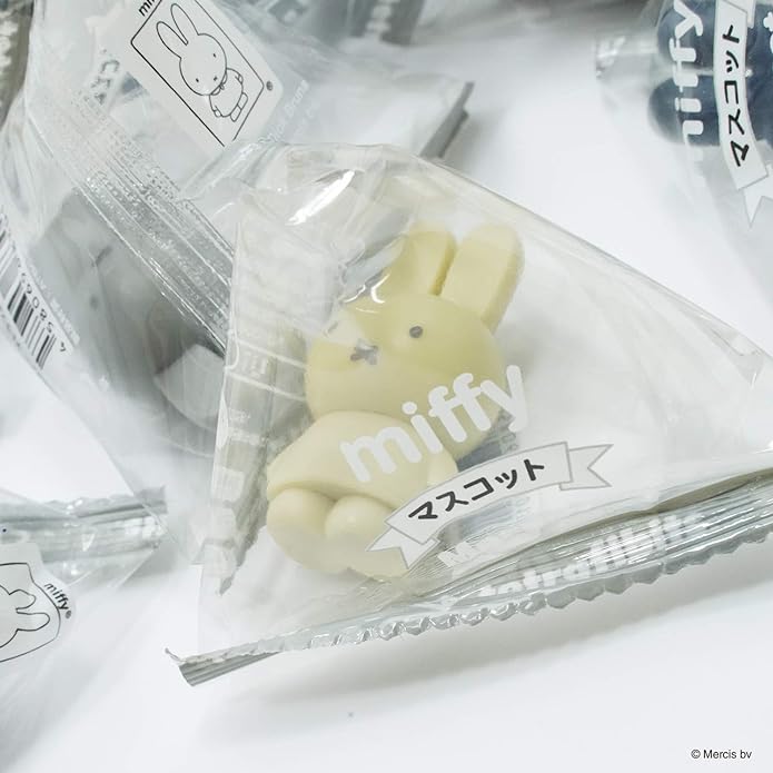 Set of Solid Colored Miniature Miffy Figurines 4.5cm, for age 7+