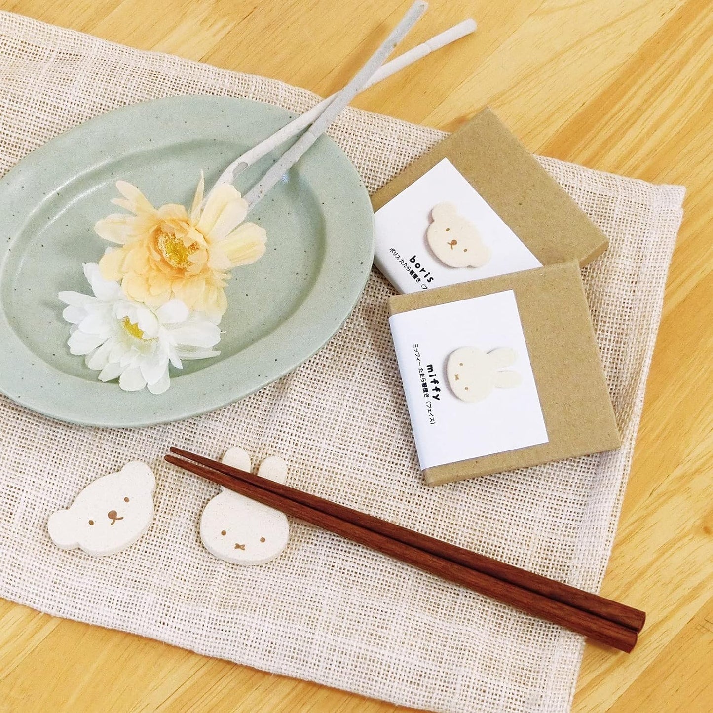 Miffy Tatara Face Chopstick Rest