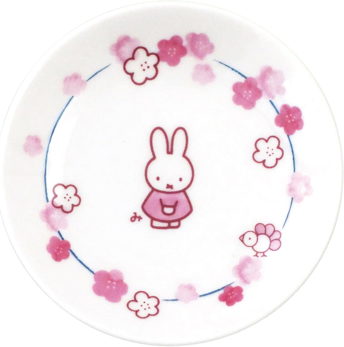 Miffy Flower Japanese Porcelain Plate (Small Floral Dish)