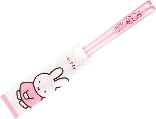 Miffy Clear Pink Chopticks (Made in Japan)