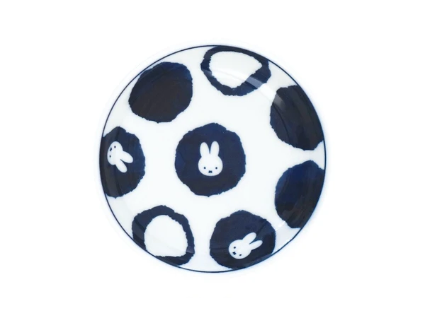 Miffy Hasami Small Dish (Polka Dot)
