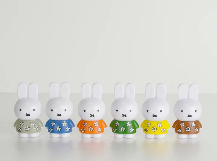 Set of Flower Floral Miniature Miffy Figurines 4.5cm, for aged 7+ year old