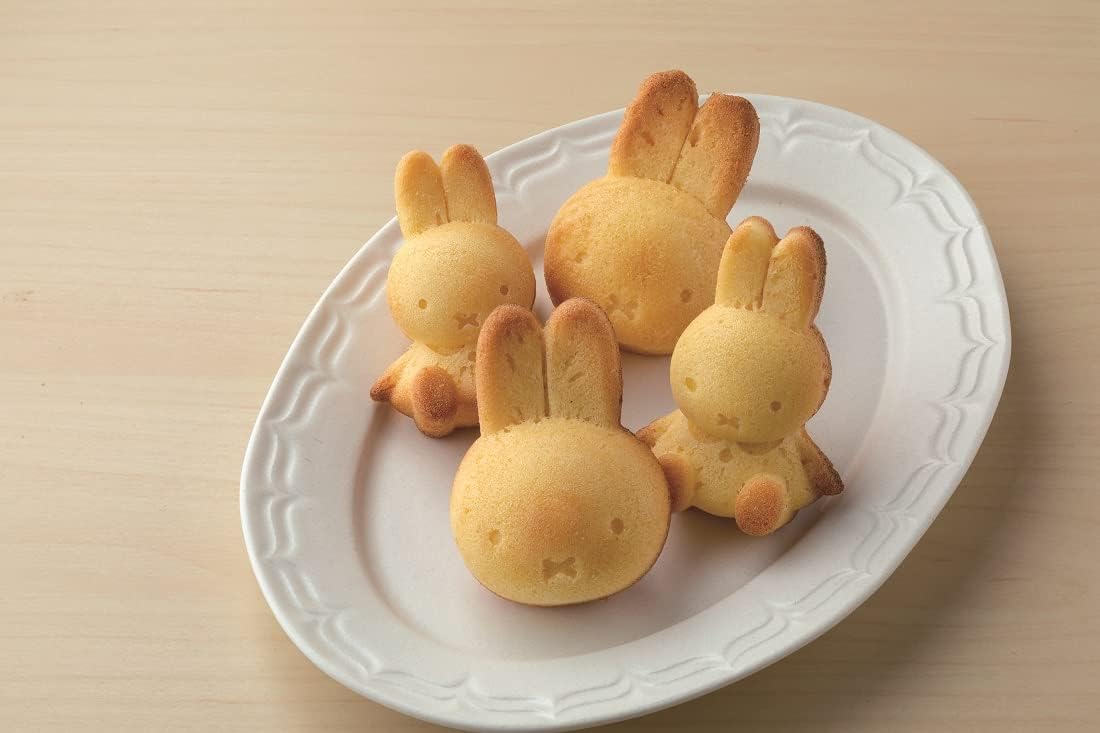 Miffy Madeleine Silicone Mold Set of 4 Oven Microwave Dishwasher Safe