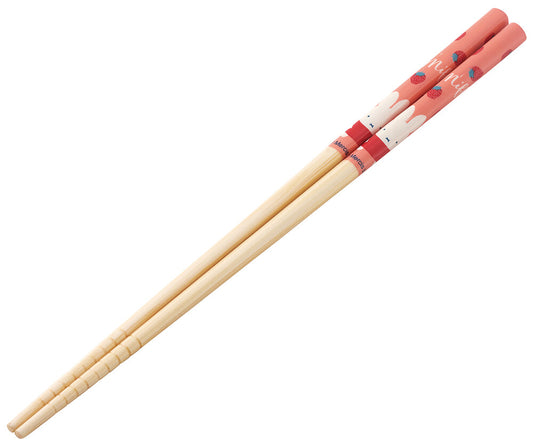 Miffy Red Strawberry Bamboo Chopsticks
