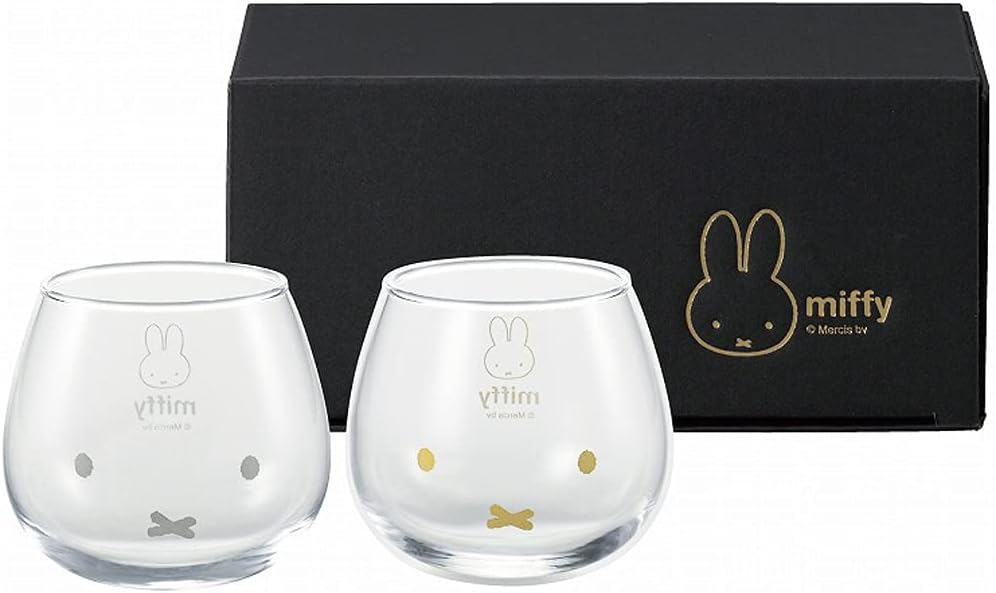 SET OF YURARYURA MIFFY TUMBLER 320ML (KANESHO)