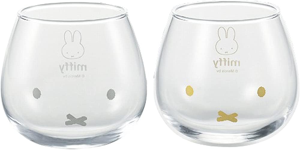 SET OF YURARYURA MIFFY TUMBLER 320ML (KANESHO)