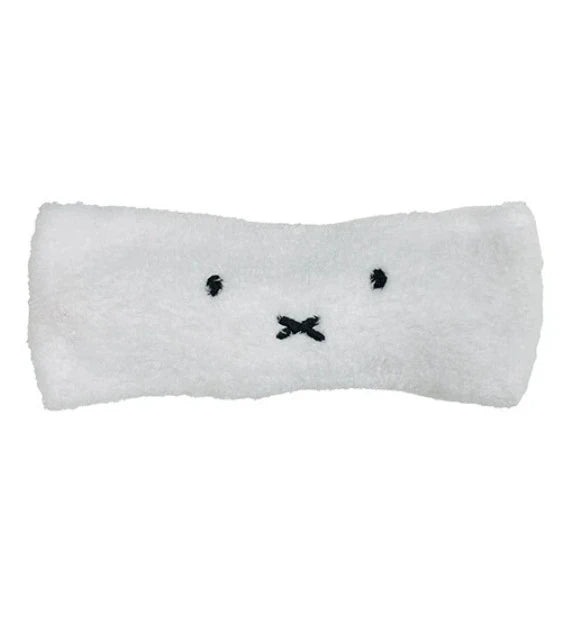Miffy Hair Band Turban with Embroidery Pouch