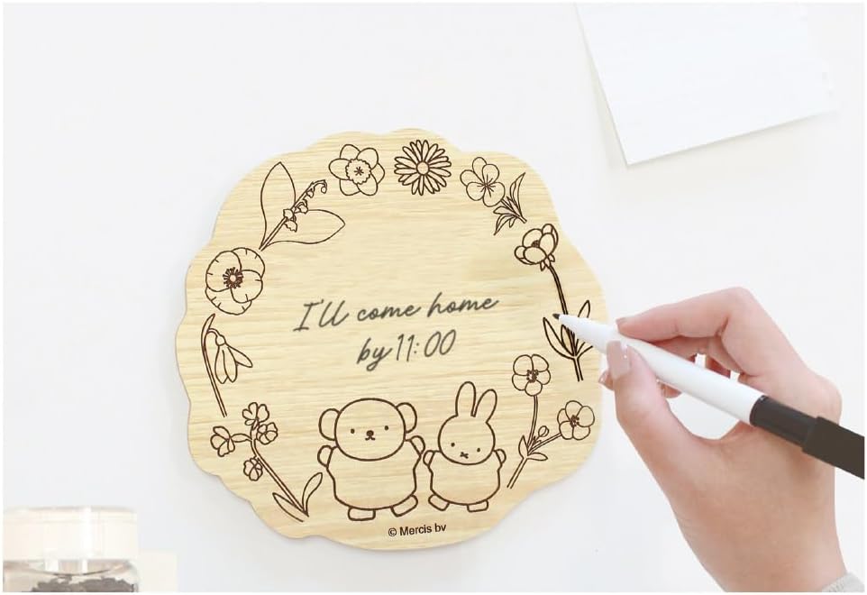 Miffy Wood Board with Magnet