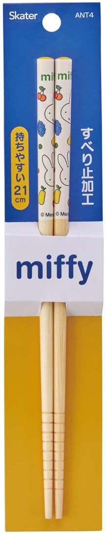 Miffy White Fruits Bamboo Chopsticks