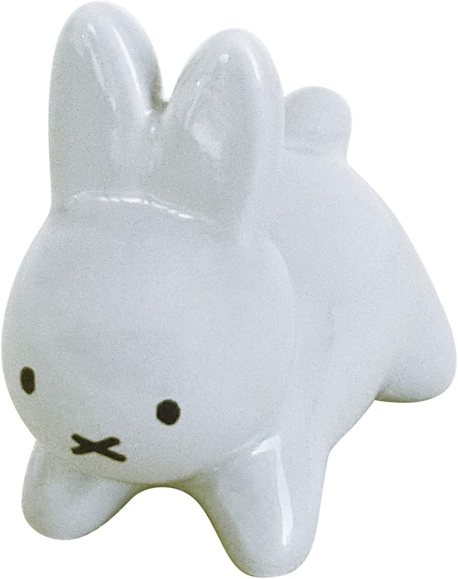 Miffy Porcelain Chopstick Rest (L Size) (Grey)