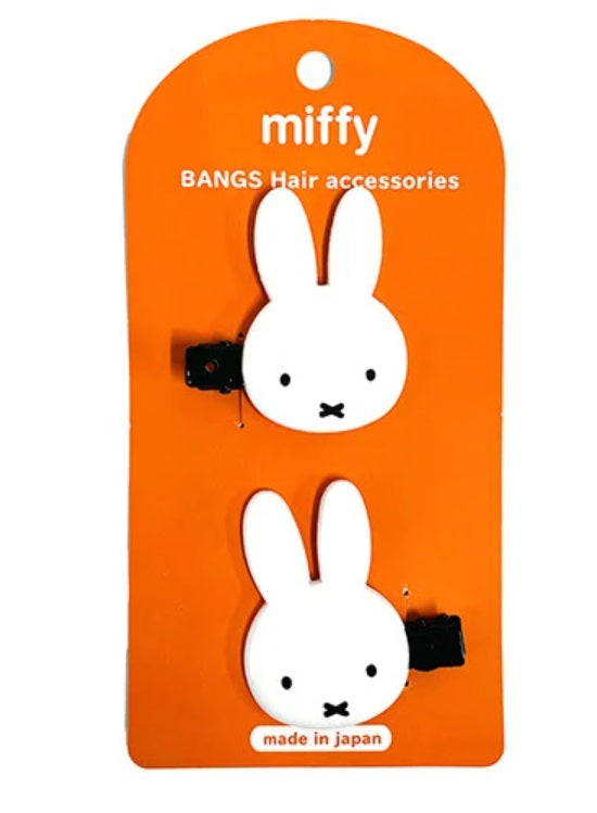 Miffy Die Cut Bangs Clip On Roind Ears