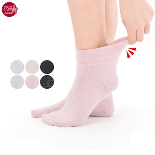 Crew Socks to be worn with one hand- Non Slip